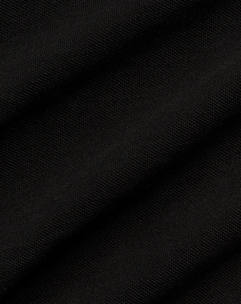Featherweight Mesh Shirt Polo Black