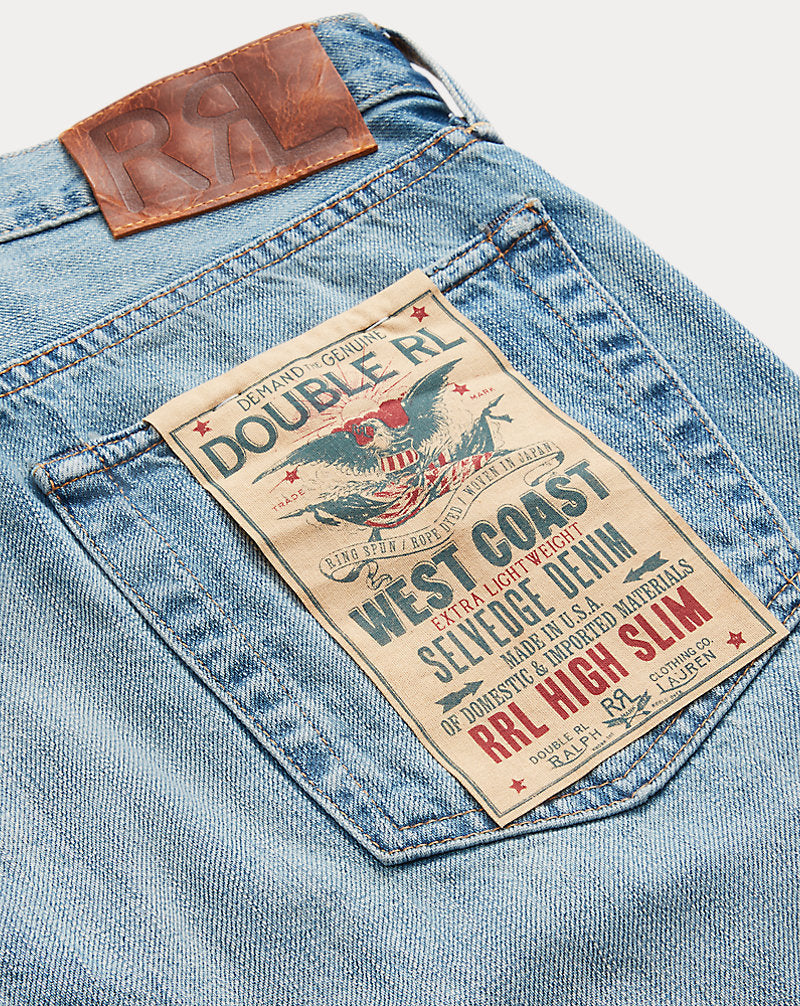 High Slim Lawton Selvedge Jean Lawton Wash