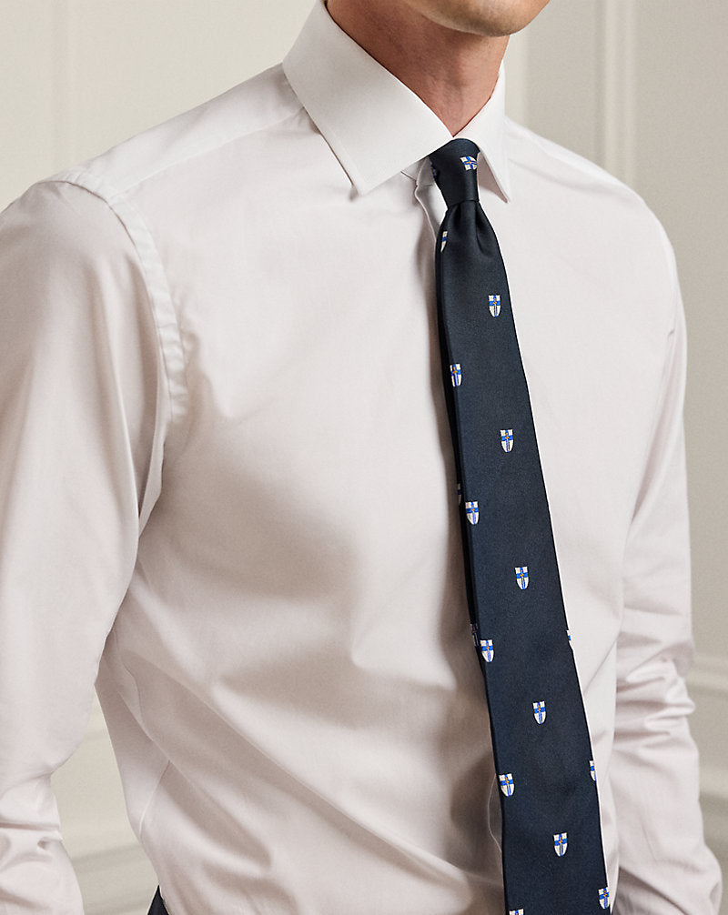 Poplin French Cuff Shirt White