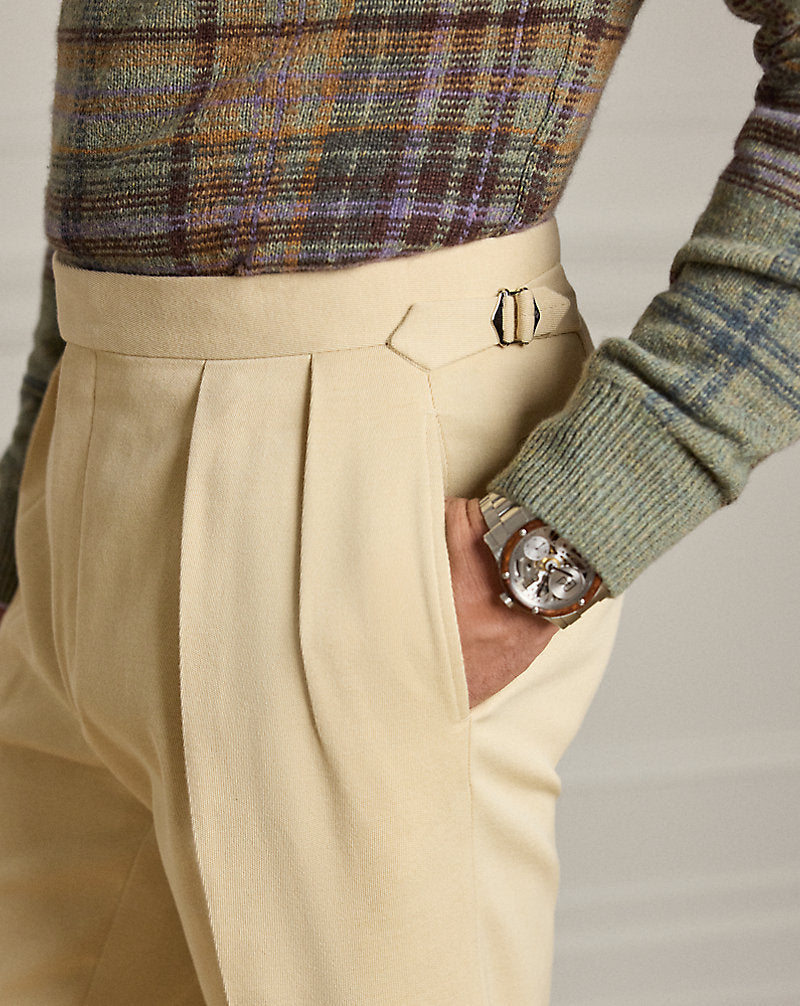 Gregory Hand-Tailored Twill Trouser Tan
