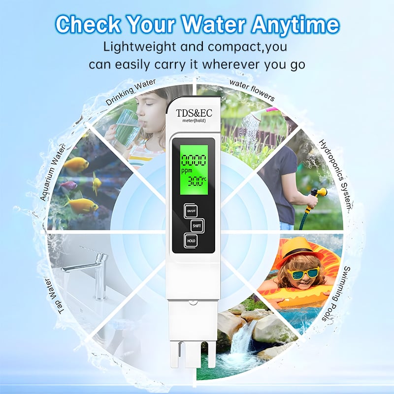 🔥🔥2026 All-New 4 in 1 Digital Water Tester