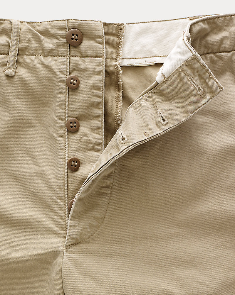Chino Officer's Short New Military Khaki