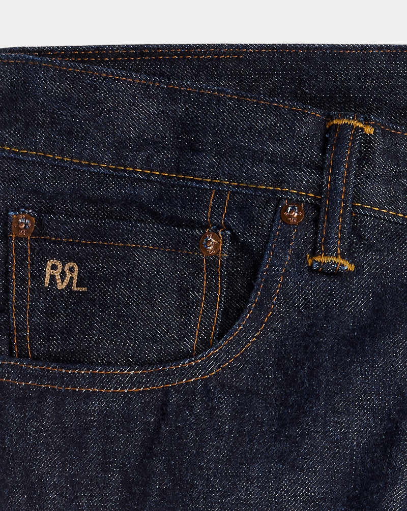 Slim-Fit Rinse Selvedge Jean Rinse