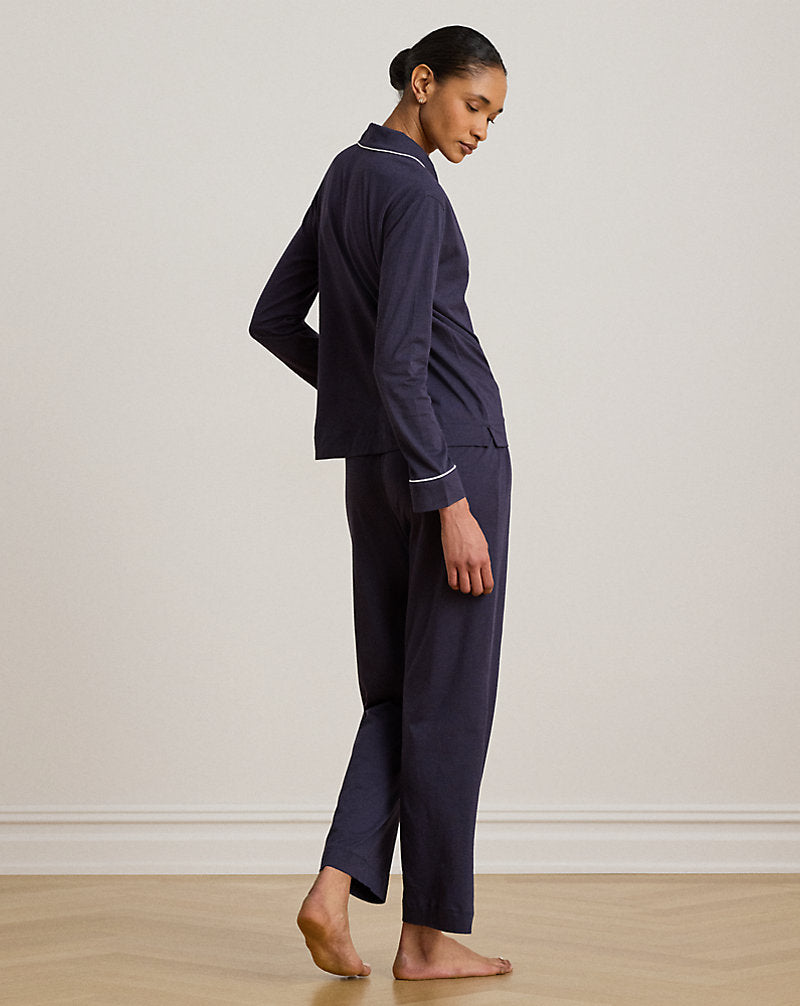 Cotton Modal Sleep Set Windsory Navy