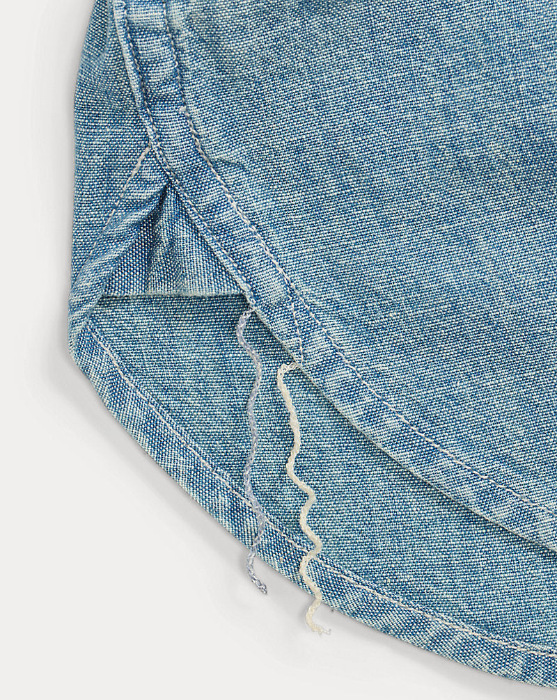 Indigo Chambray Workshirt Medium Wash