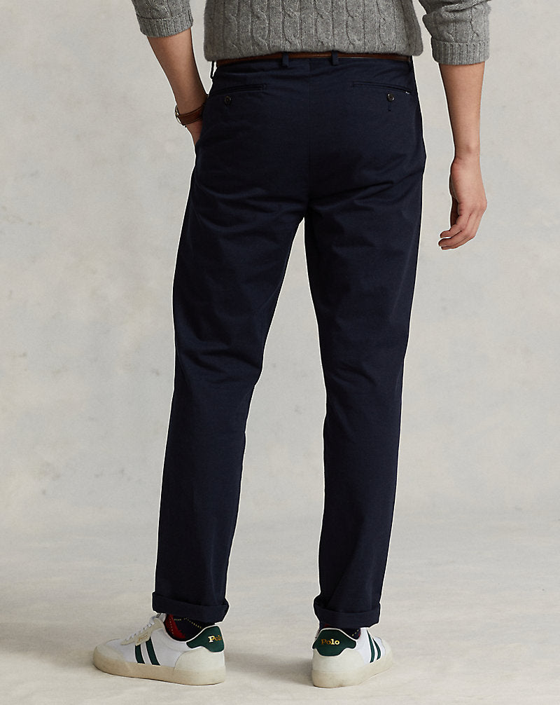 Stretch Straight Fit Chino Trouser Aviator Navy