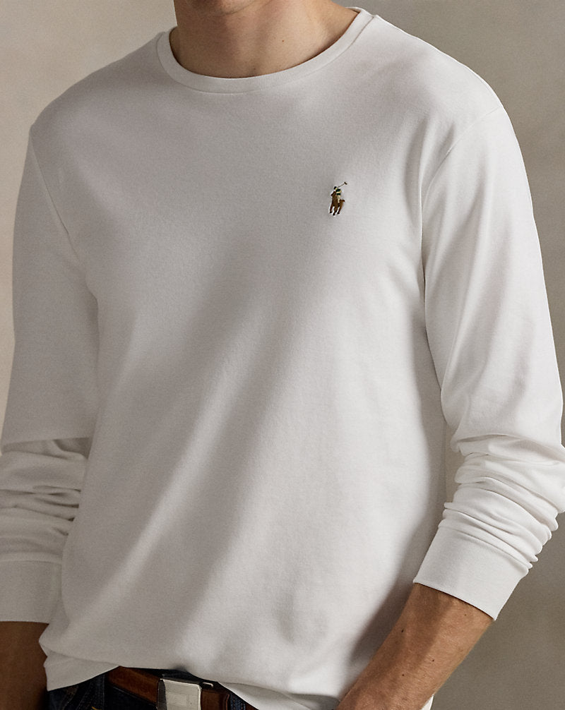 Custom Slim Fit Soft Cotton T-Shirt White