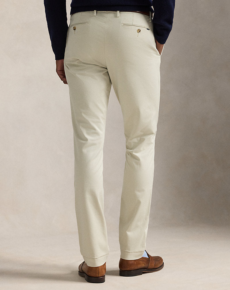 Stretch Slim Fit Chino Trouser Basic Sand