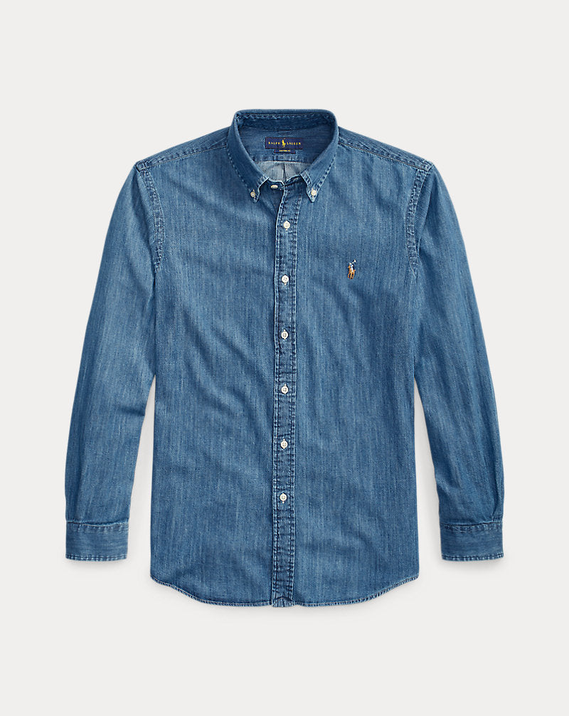 Custom Fit Denim Shirt Denim
