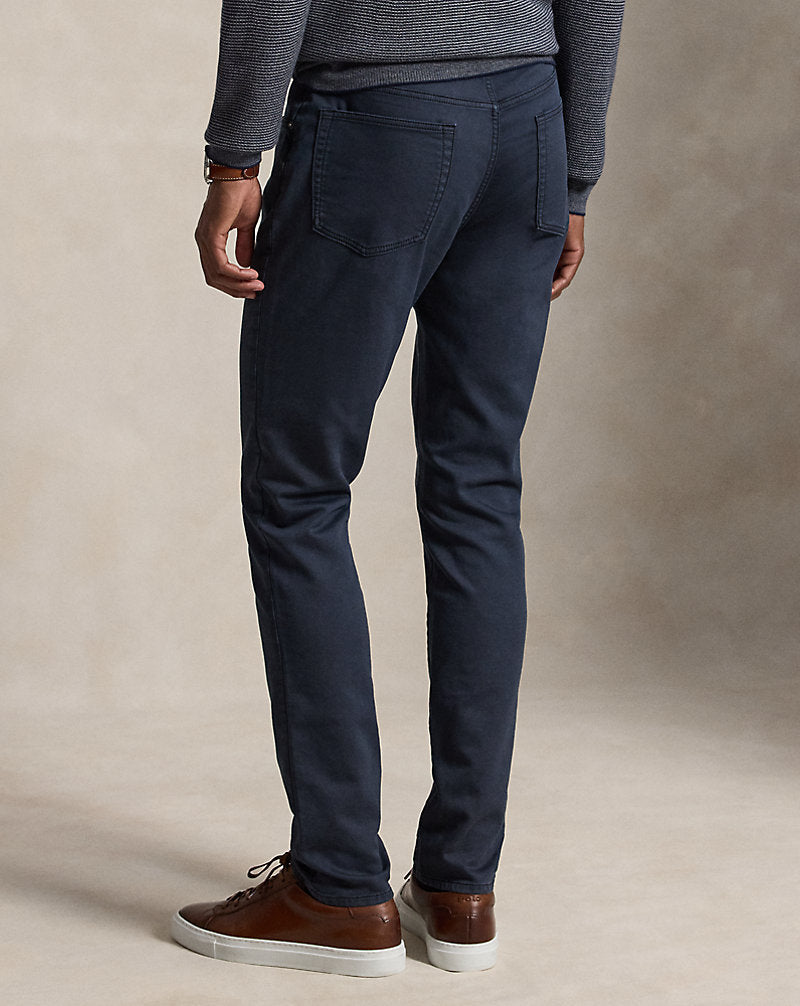 Sullivan Slim Knitlike Chino Trouser Aviator Navy