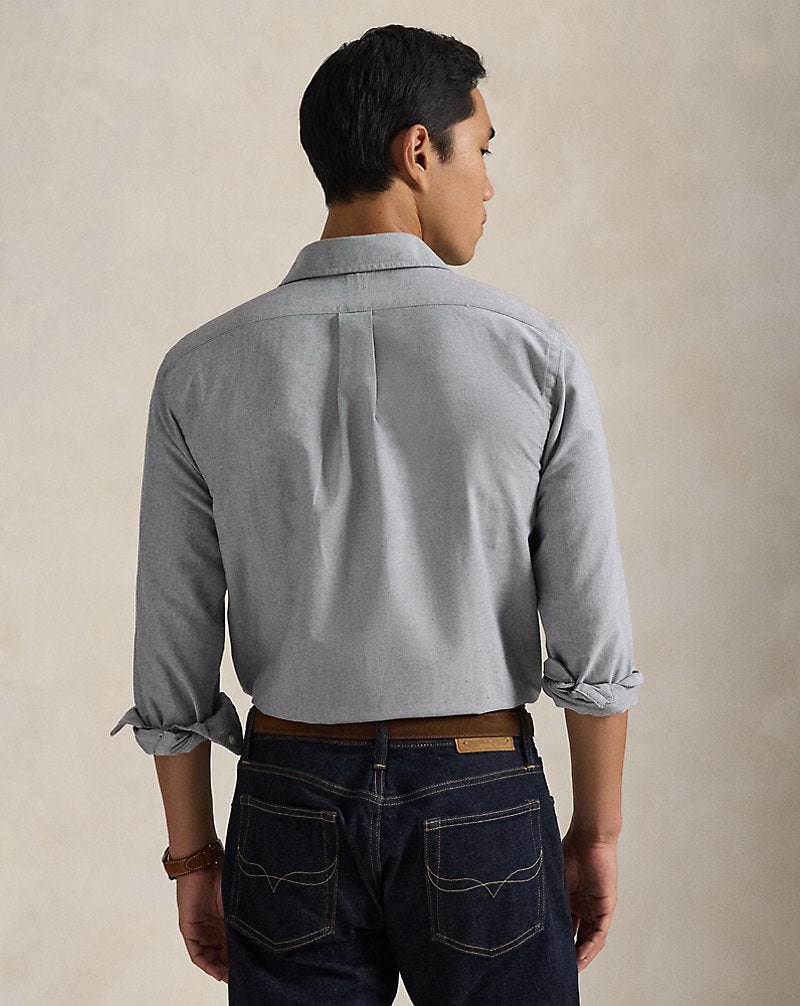 Custom Fit Oxford Shirt Slate
