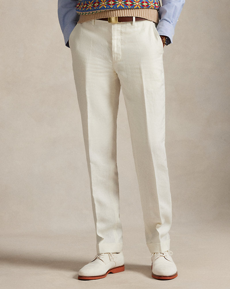 Linen Suit Trouser Cream