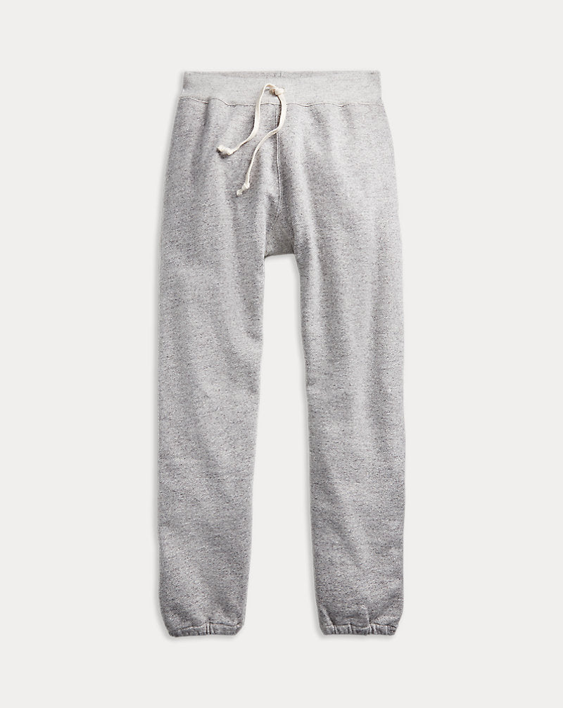 Fleece Tracksuit Bottoms Athletic Grey