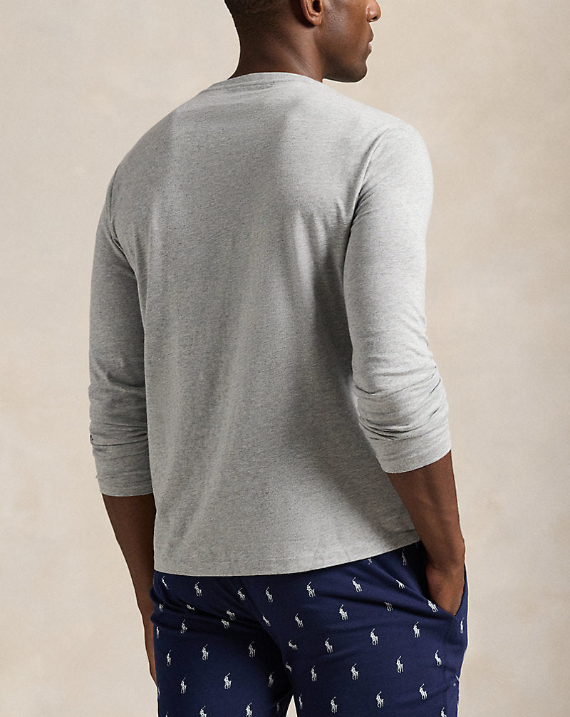 Cotton Jersey Sleep Shirt Andover Heather