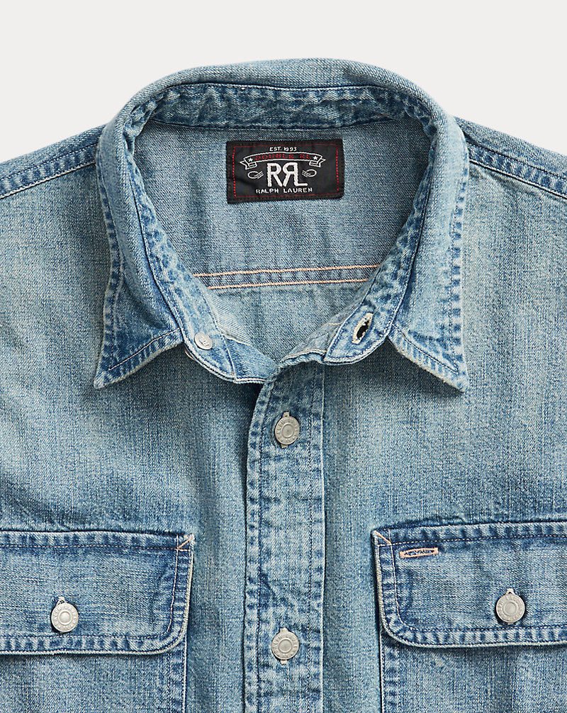 Indigo Denim Workshirt Clearfield Wash