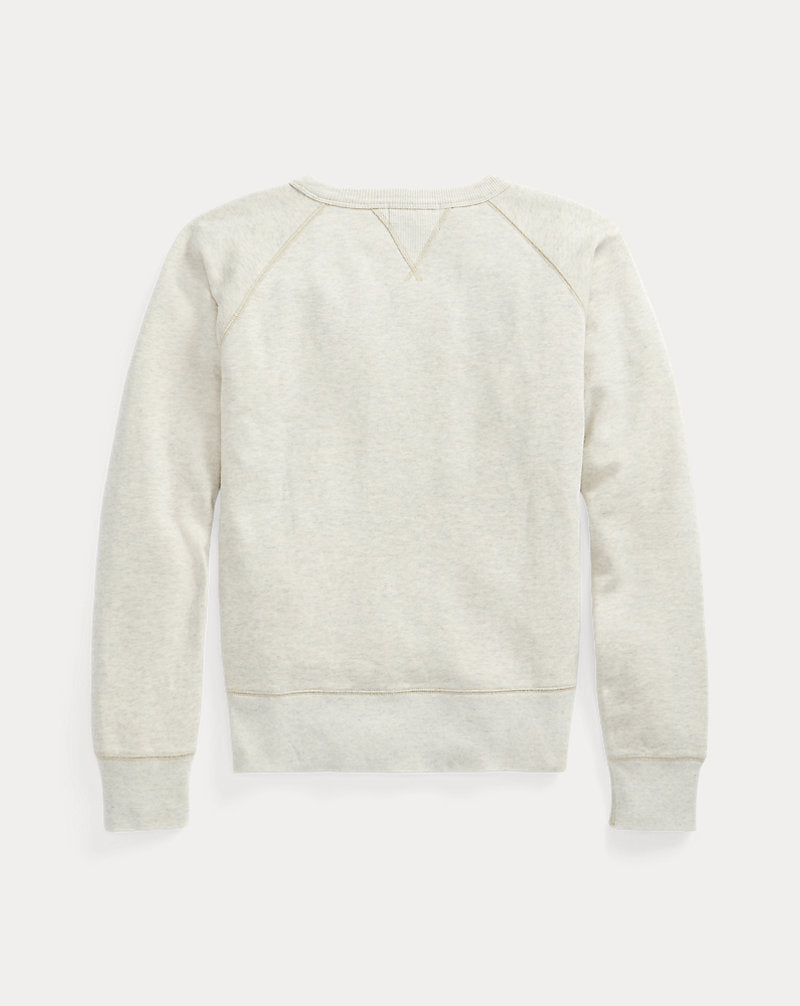 Logo Fleece Pullover Oatmeal Heather