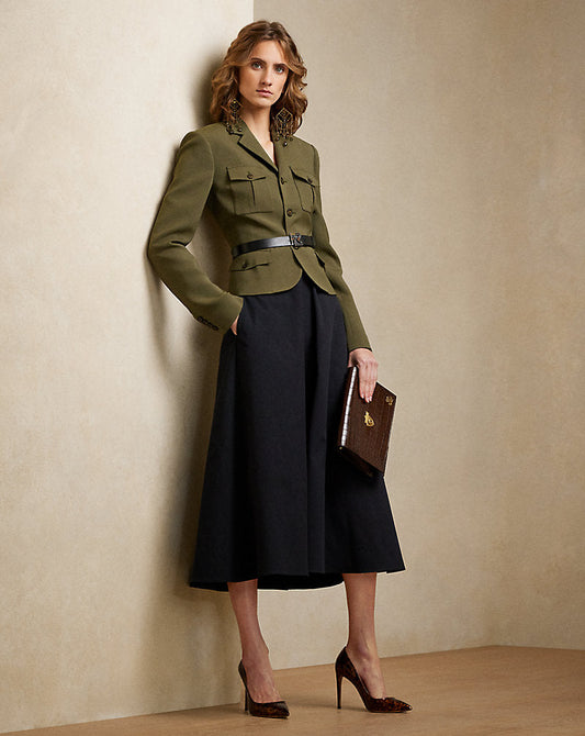 Kamille Wool-Silk Jacket