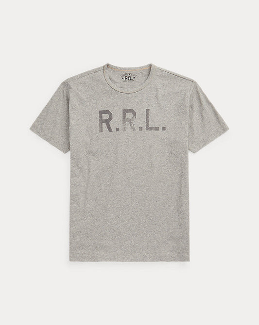 Logo Jersey Crewneck T-Shirt Krrl053 - Heather Grey