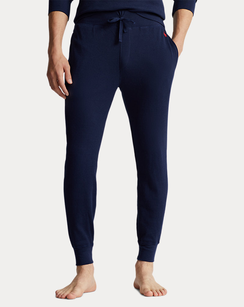 Waffle-Knit Sleep Jogger Cruise Navy