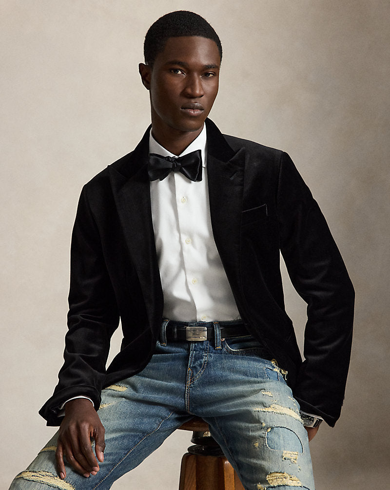 Custom Fit French Cuff Tuxedo Shirt White