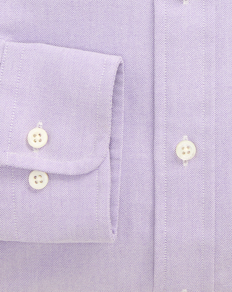 Custom Fit Monogram Oxford Shirt Thistle