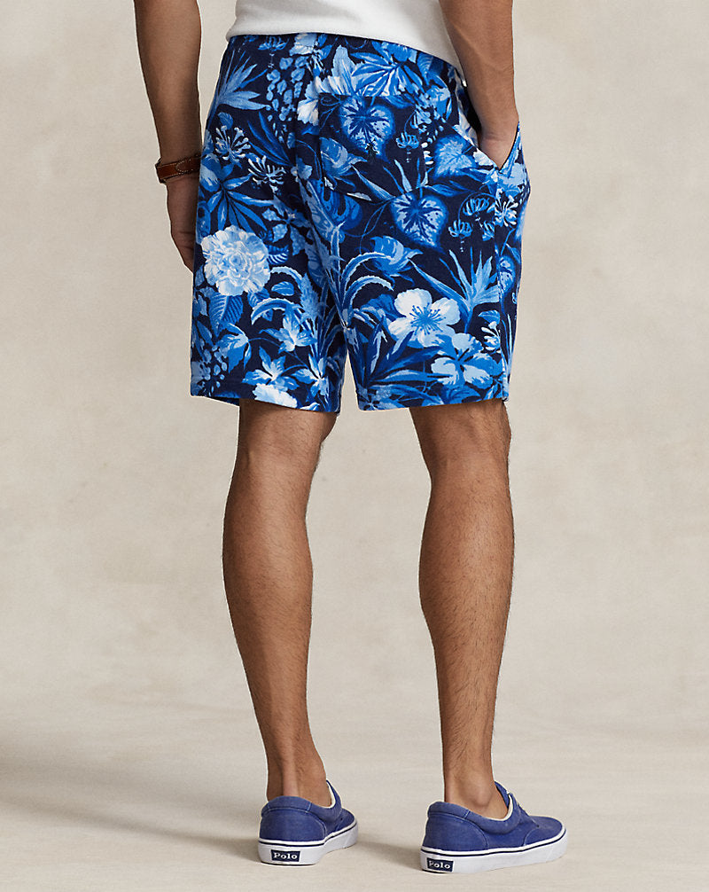 14 cm Floral French Terry Short Jardin Floral/Navy