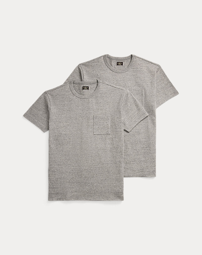 Jersey Pocket T-Shirt 2-Pack Grey Heather