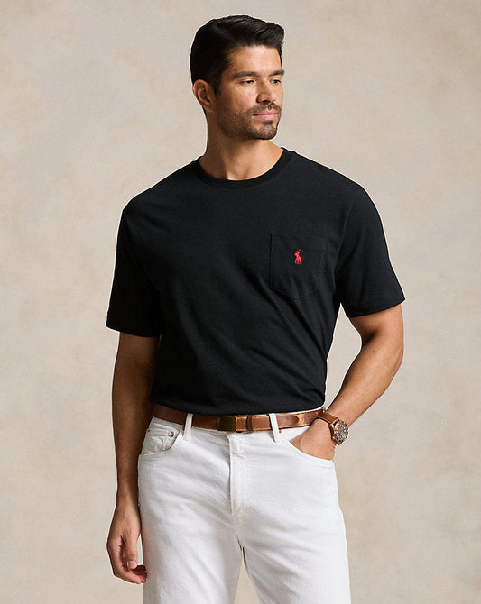 Jersey Pocket T-Shirt Black