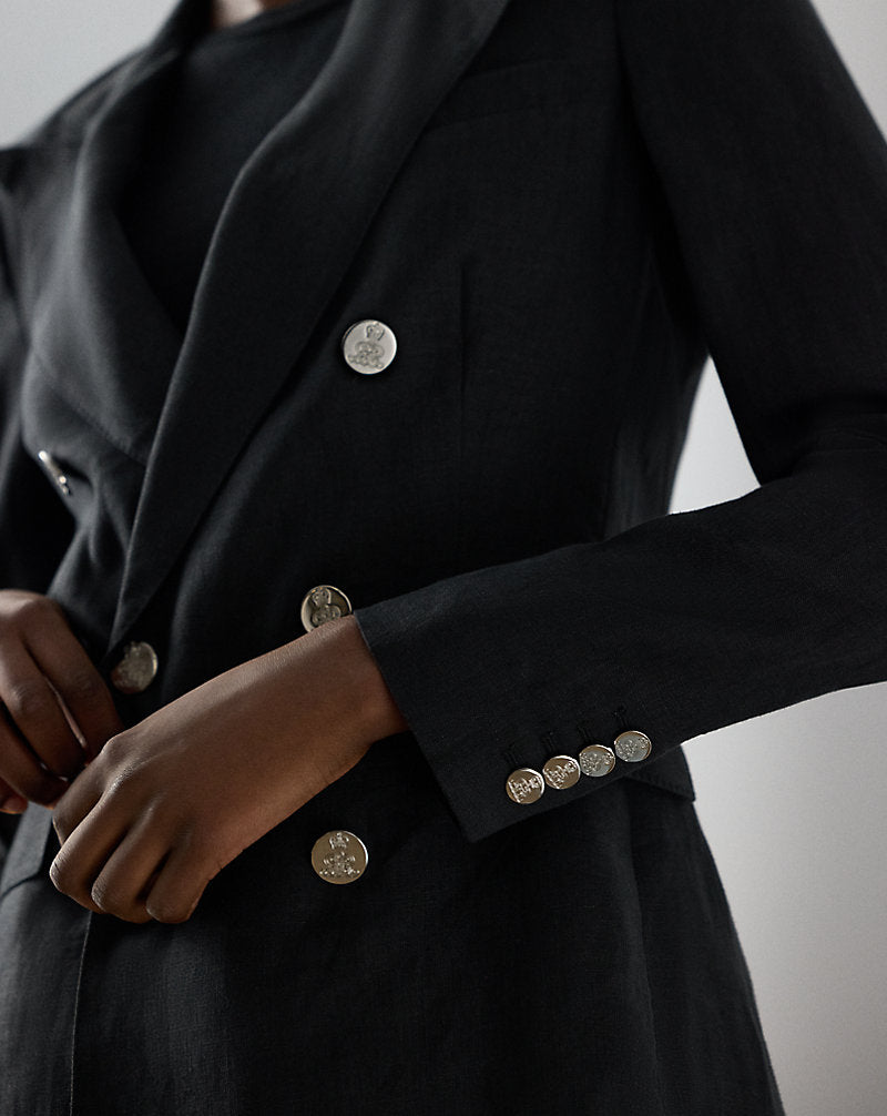 Camden Linen Jacket Black