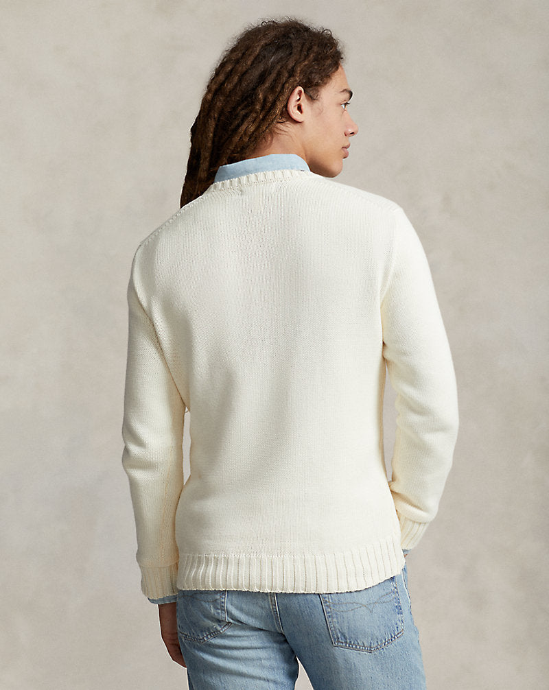 The Iconic Flag Jumper Cream