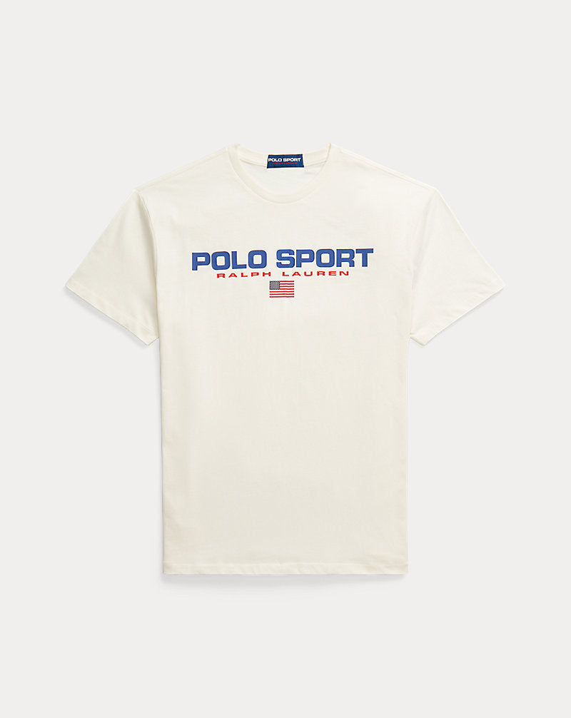 Classic Fit Polo Sport Jersey T-Shirt Clubhouse Cream