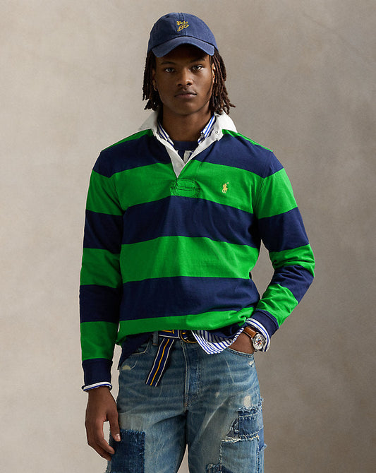 The Iconic Rugby Shirt Newport Navy/Bright Clove