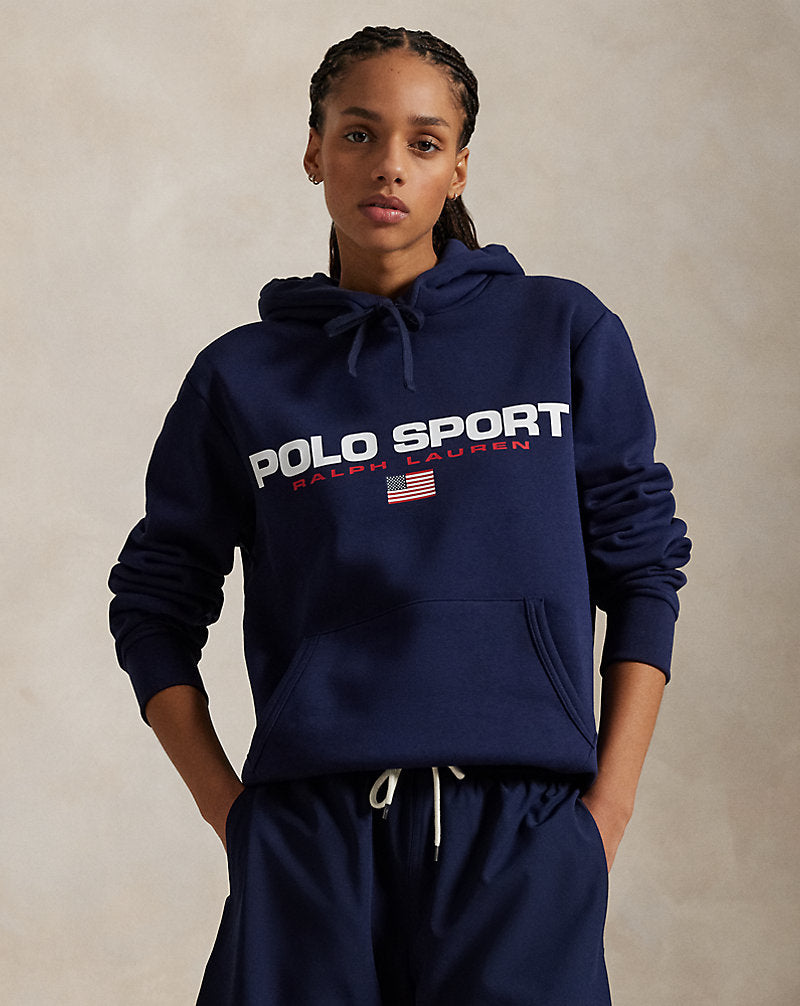 Polo Sport Fleece Hoodie Cruise Navy