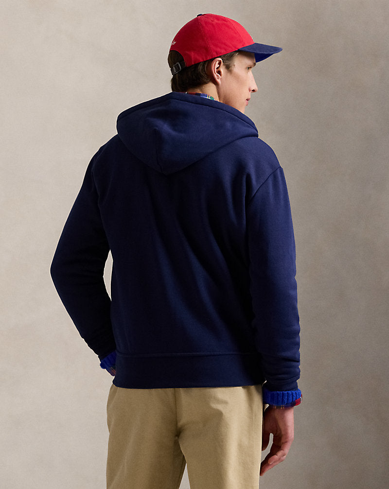 Polo Sport Fleece Full-Zip Hoodie Cruise Navy/White