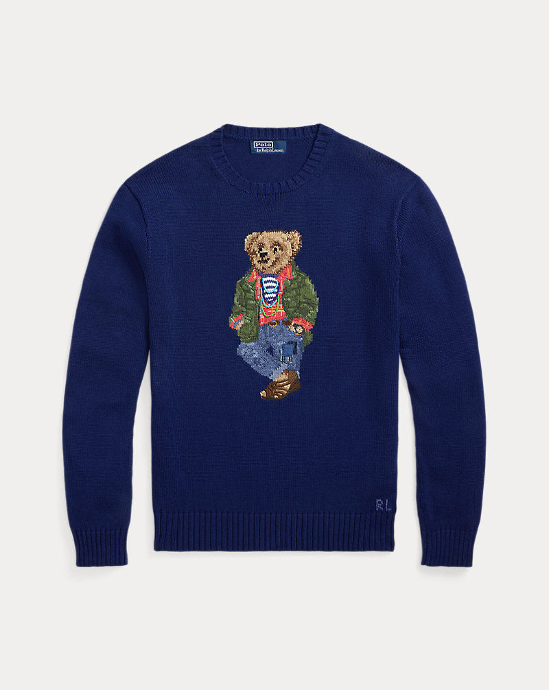 Polo Bear Cotton Jumper Freshwater Tahiti Be