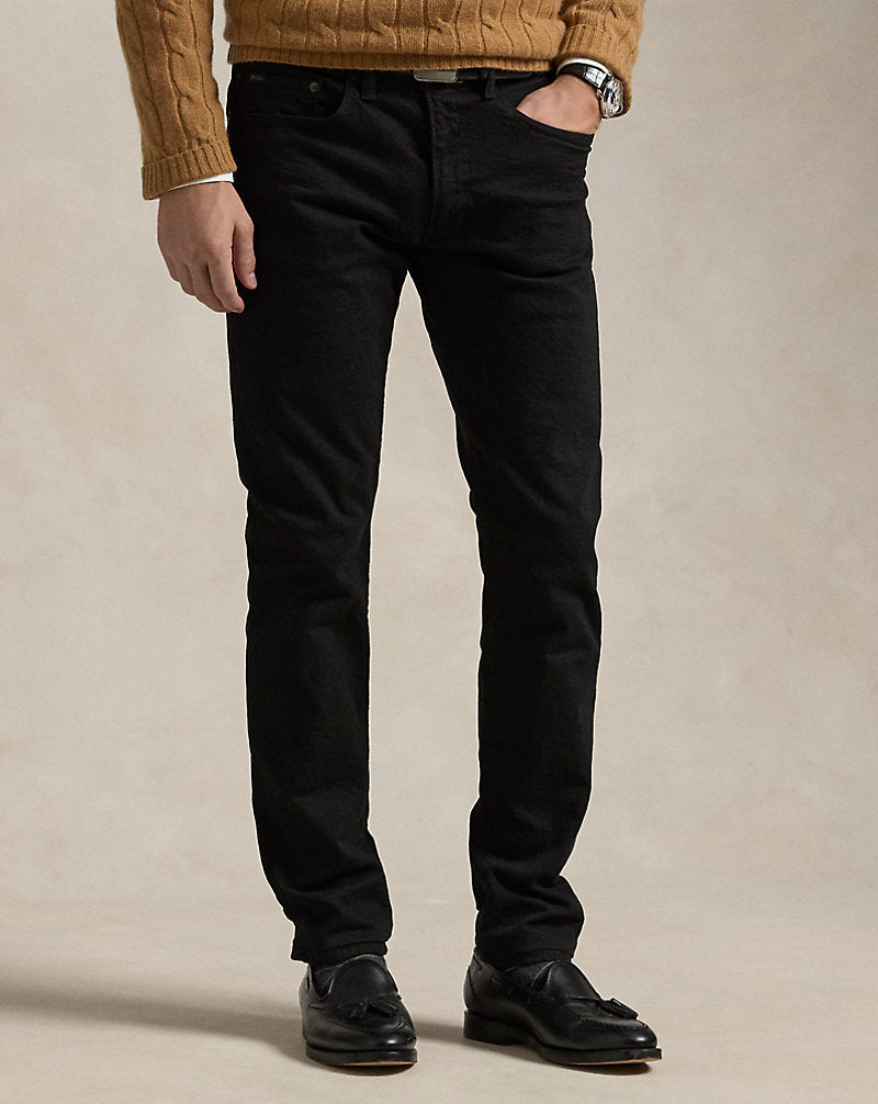 Sullivan Slim Polo Pony Stretch Jean Hdn Black