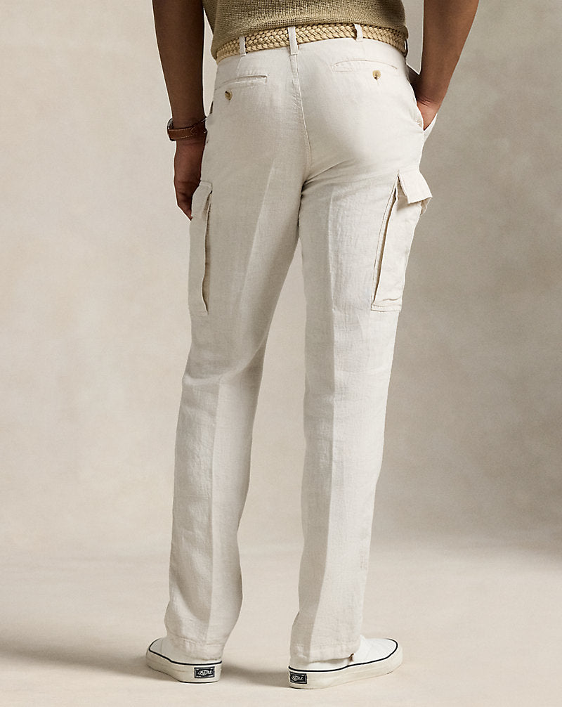 Lateef Slim Tapered Fit Cargo Trouser Dove Grey