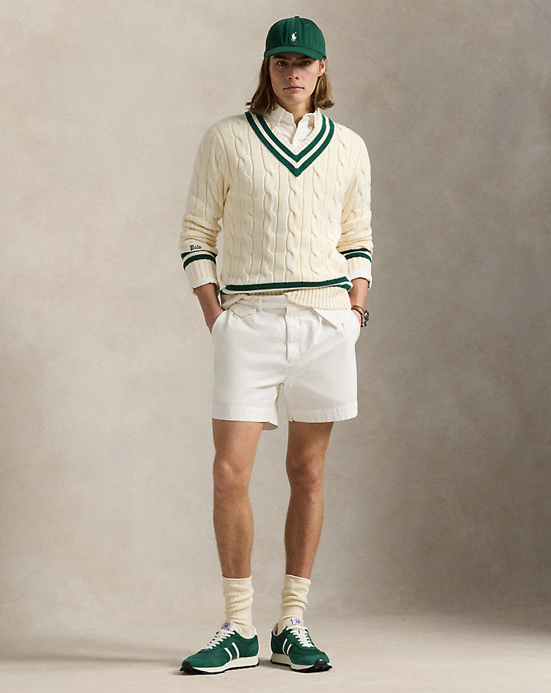 The Iconic Cricket Jumper Cricket Cream/New Forest