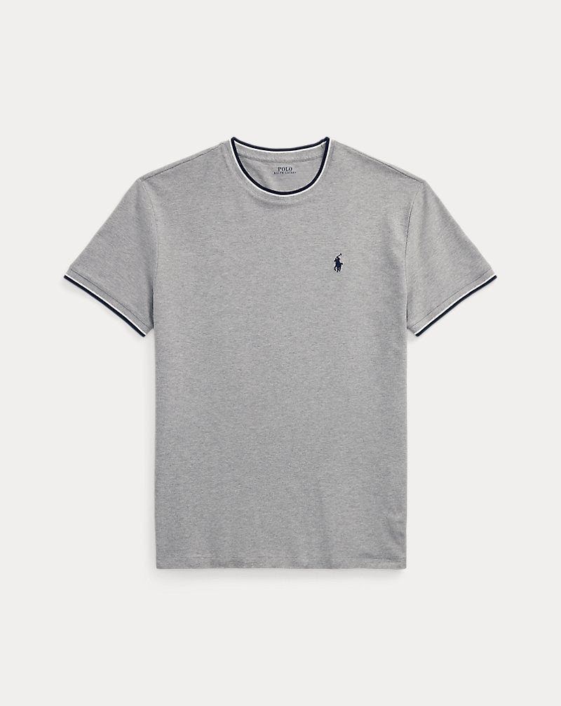 Classic Fit Stretch Mesh T-Shirt Andover Heather