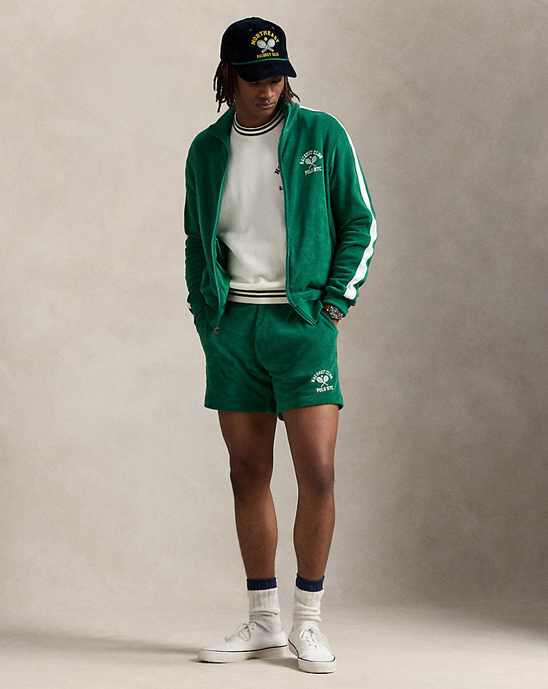 15 cm Polo Prepster Terry Graphic Short Tennis Green