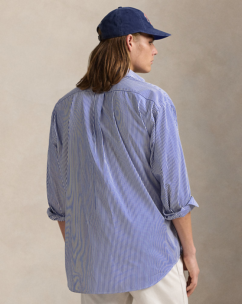 The Striped Big Shirt Blue/White