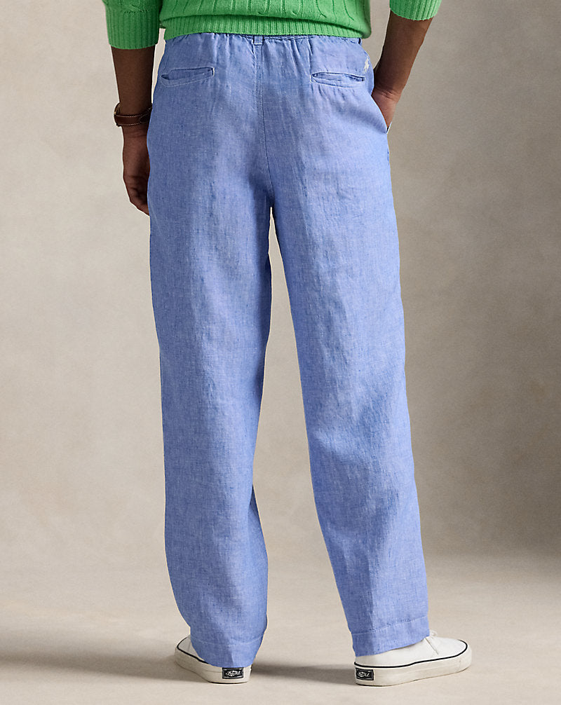 Polo Prepster Chambray Easy Trouser Blue/White