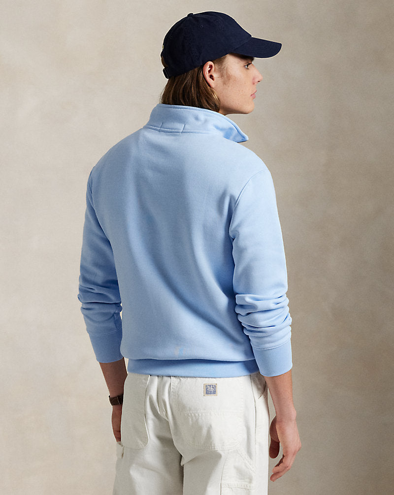 Polo Sport Fleece Quarter-Zip Sweatshirt Bluebell/White