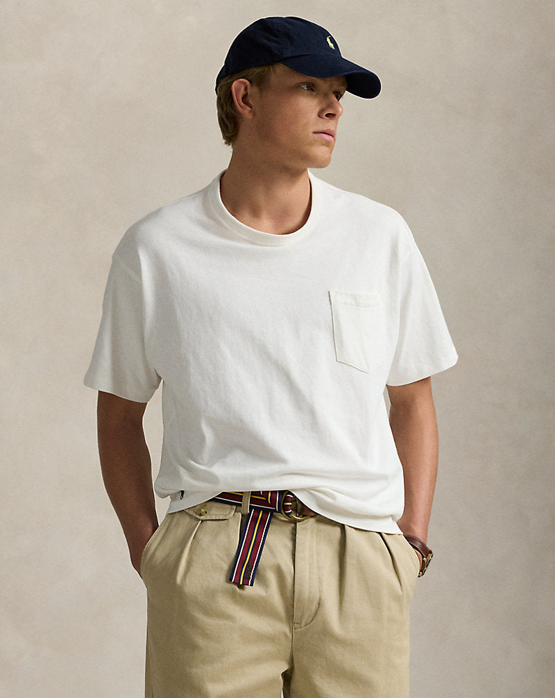 Big Fit Heavyweight Jersey T-Shirt White