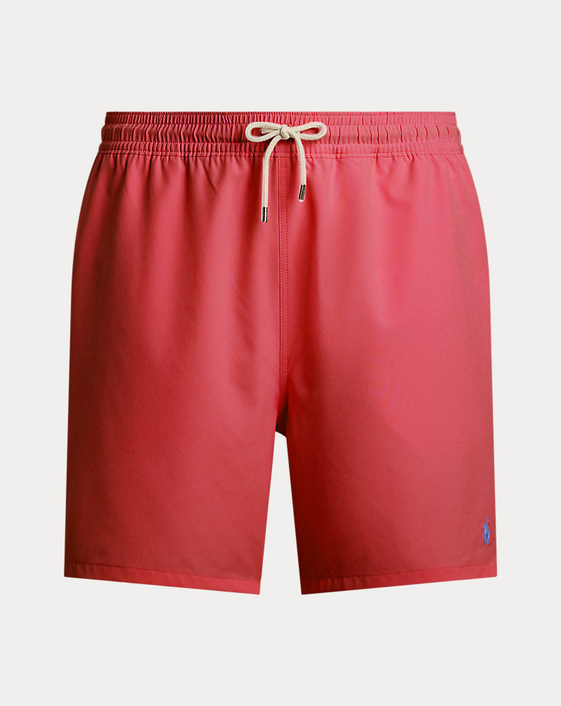 Traveler Stretch Classic Fit Swim Trunks Nantucket Red