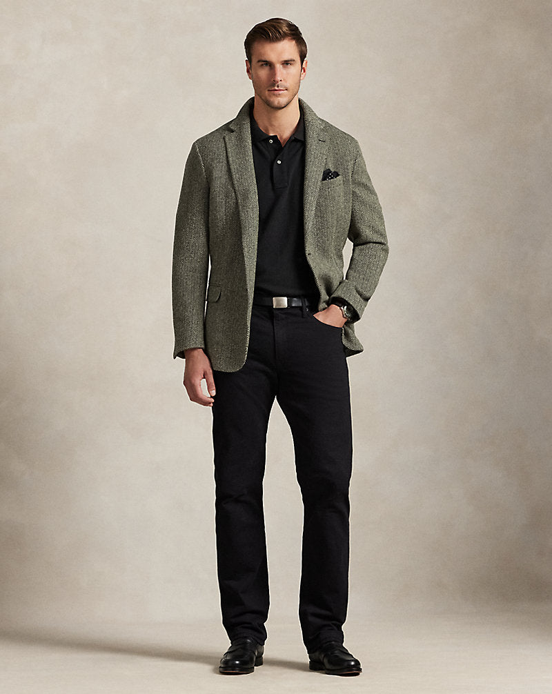Hampton Relaxed Straight Stretch Jean Hdn Black Stretch