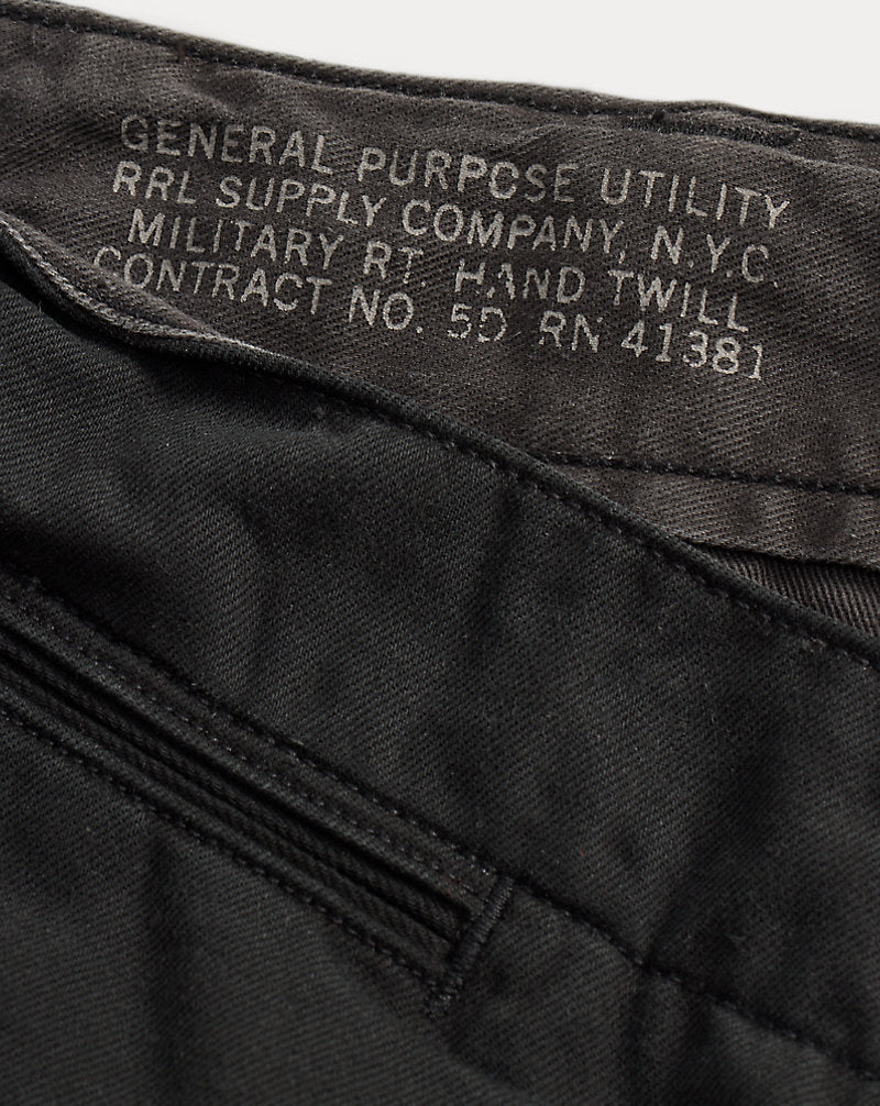 Chino Officer's Trouser Black