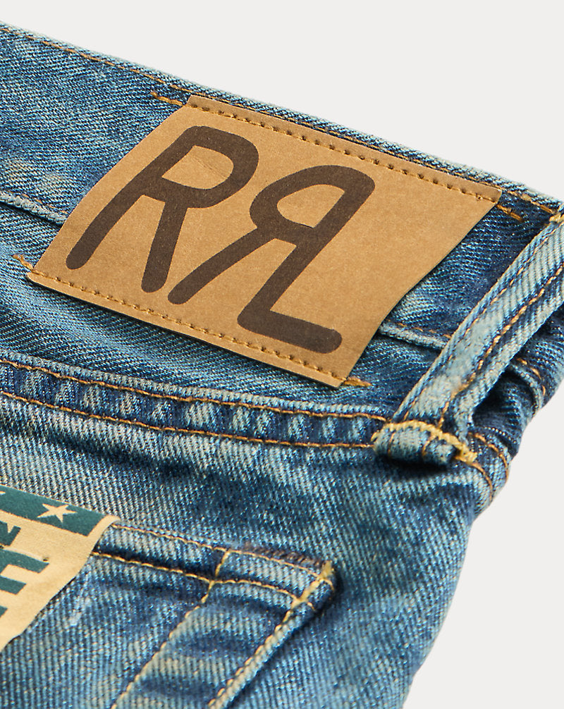 High Slim Brannon Repaired Jean Brannon Wash