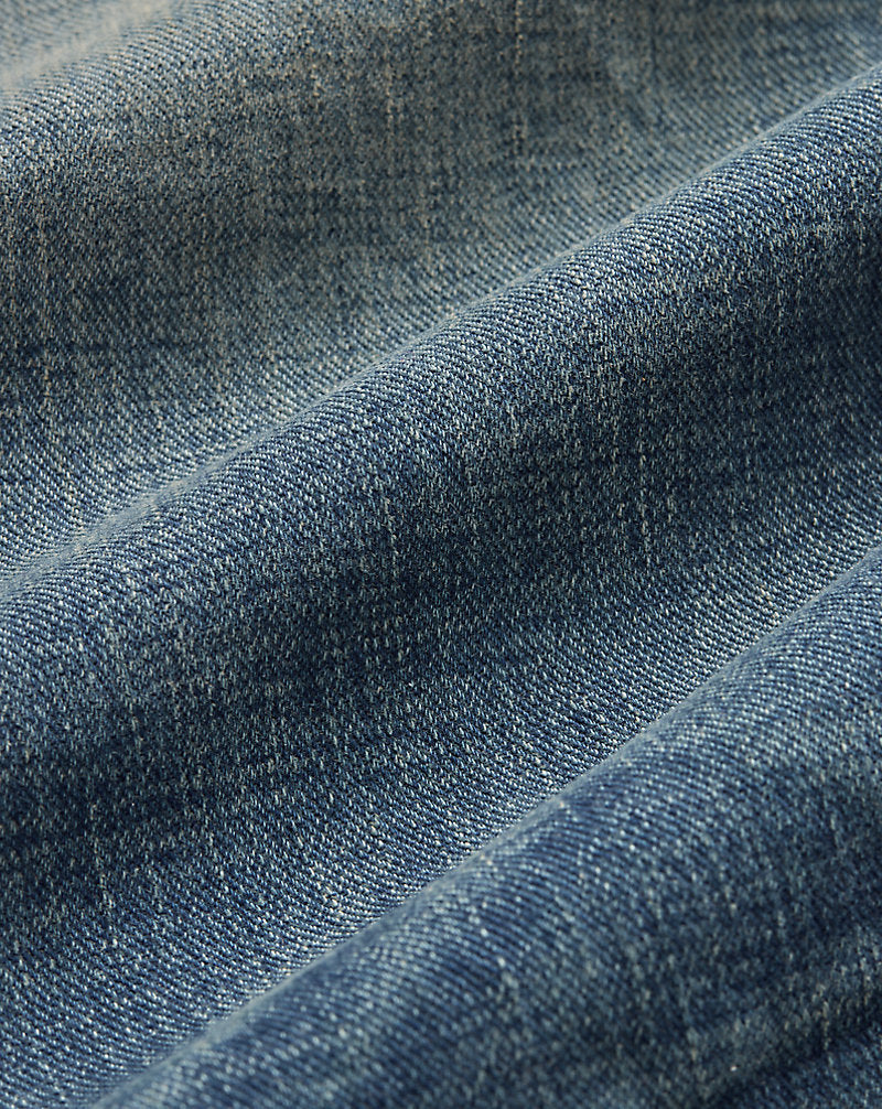 Vintage 5-Pocket Fullerton Repaired Jean Fullerton Wash
