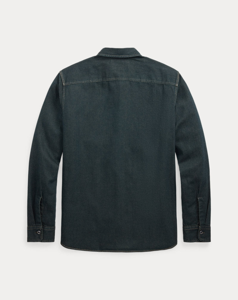 Indigo Denim Workshirt Indigo Rinse